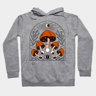 Mushrooms Goblincore Aesthetic Magical Psychedelic Cottagecore Hoodie